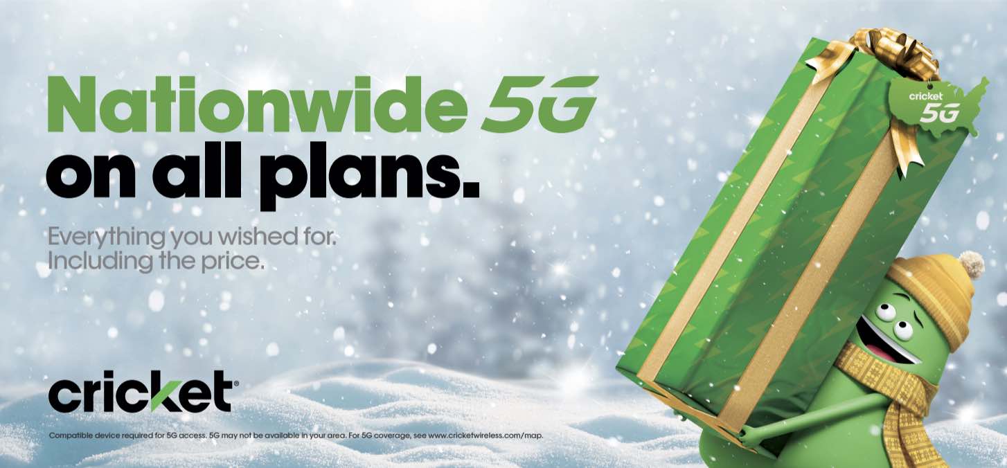 Cricket Wireless Unwraps Holiday Device Deals to Put More Jingle in
